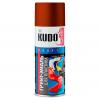 KUDO KU-6011 Грунт - эмаль для пластика Kudo коричневый аэрозоль 520 мл