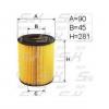 S&amp;K GMBH SK581000501 Фильтрующий элемент масла [H=281 D1=90 D2=45]