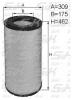 S&amp;K GMBH SK585003001 Фильтр воздушный [H=462 D1=309 D2=175]