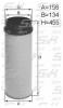 S&amp;K GMBH SK-5850032-01 Фильтр воздушный (H=455 D1=156 D2=134)