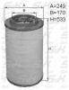 S&amp;K GMBH SK-5850069-01 Фильтр воздушный (H=533 D1=249 D2=170)