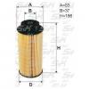 S&amp;K GMBH SK586000601 Фильтрующий элемент топлива [H=187 D1=84 D2=38]