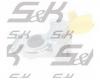 S&amp;K GMBH SK-6890007-01 Головка соединительная  желтая M22x1.5