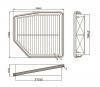 S&amp;K GMBH SKAF1072 Фильтр воздушный