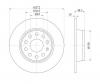 S&amp;K GMBH SKBD1008 Диск тормозной задний