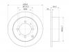 S&amp;K GMBH SKBD1013 Диск тормозной задний