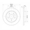 S&amp;K GMBH SKBD1015 Диск тормозной задн.