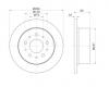 S&amp;K GMBH SKBD1017 Диск тормозной задний