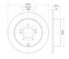 S&amp;K GMBH SKBD1018 Диск тормозной задний