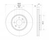S&amp;K GMBH SKBD1024 Диск тормозной передний вентилируемый