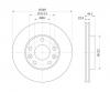 S&amp;K GMBH SKBD1029 Диск тормозной передний вентилируемый