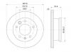 S&amp;K GMBH SKBD1033 Диск тормозной передний вентилируемый