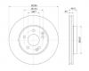 S&amp;K GMBH SKBD1068 Диск тормозной передний вентилируемый