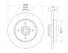 S&amp;K GMBH SKBD1074 Диск тормозной задний без подш.