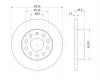 S&amp;K GMBH SKBD1082 Диск тормозной задний