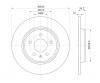 S&amp;K GMBH SKBD1086 Диск тормозной задний