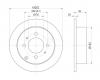 S&amp;K GMBH SKBD1089 Диск тормозной задний