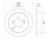 S&amp;K GMBH SKBD1090 Диск тормозной задний