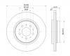 S&amp;K GMBH SKBD1097 Диск тормозной задний вентилируемый