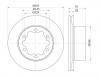 S&amp;K GMBH SKBD1101 Диск тормозной задний вентилируемый