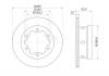 S&amp;K GMBH SKBD1105 Диск тормозной задний вентилируемый