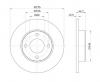 S&amp;K GMBH SKBD1107 Диск тормозной передний