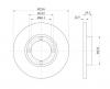 S&amp;K GMBH SKBD1109 Диск тормозной передний