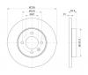 S&amp;K GMBH SKBD1110 Диск тормозной передний