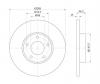 S&amp;K GMBH SKBD1111 Диск тормозной передний