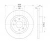 S&amp;K GMBH SKBD1112 Диск тормозной передний