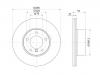 S&amp;K GMBH SKBD1114 Диск тормозной передний вентилируемый