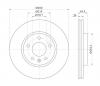 S&amp;K GMBH SKBD1118 Диск тормозной передний вентилируемый