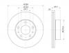 S&amp;K GMBH SKBD1120 Диск тормозной передний вентилируемый