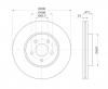 S&amp;K GMBH SKBD1124 Диск тормозной передний вентилируемый