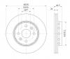 S&amp;K GMBH SKBD1144 Диск тормозной передний вентилируемый