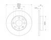 S&amp;K GMBH SKBD1147 Диск тормозной передний
