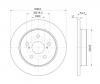 S&amp;K GMBH SKBD1153 Диск тормозной задний