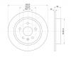S&amp;K GMBH SKBD1158 Диск тормозной задний
