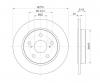 S&amp;K GMBH SKBD1229 Диск тормозной задний