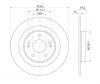S&amp;K GMBH SKBD1294 Диск тормозной задний