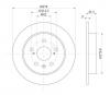 S&amp;K GMBH SKBD1309 Диск тормозной задний