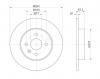S&amp;K GMBH SKBD1314 Диск тормозной задний