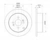 S&amp;K GMBH SKBD1382 Диск тормозной задний