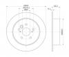 S&amp;K GMBH SKBD1463 Диск тормозной задний