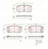 S&amp;K GMBH SKBP1010 Колодки торм. задн.