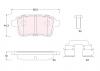 S&amp;K GMBH SKBP1097 Колодки торм. задн.