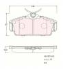 S&amp;K GMBH SKBP1153 Колодки торм. перед.