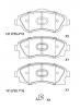 S&amp;K GMBH SKBP1160 Колодки торм. перед.