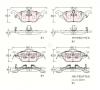 S&amp;K GMBH SKBP1209 Колодки торм. перед.
