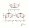 S&amp;K GMBH SKBP1221 Колодки торм. задн.